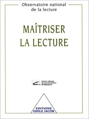cover image of Maîtriser la lecture
